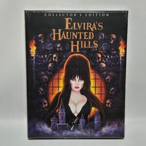 NEW Elvira's Haunted Hills Collector's Edition Blu-ray With Slip Cover
